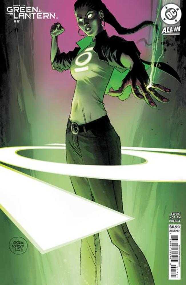Absolute Green Lantern #17 Cover B Andrew Robinson Card Stock Variant