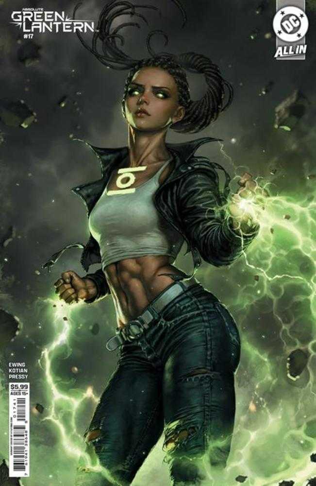 Absolute Green Lantern #17 Cover D Kyuyong Eom Card Stock Variant
