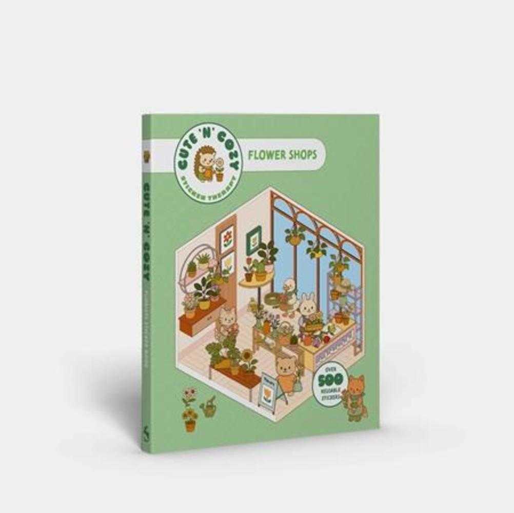 Cute N Cozy Sticker Therapy Flower Shop TPB