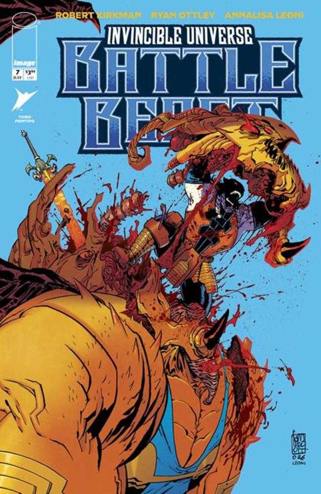 Invincible Universe Battle Beast #7 3rd Printing