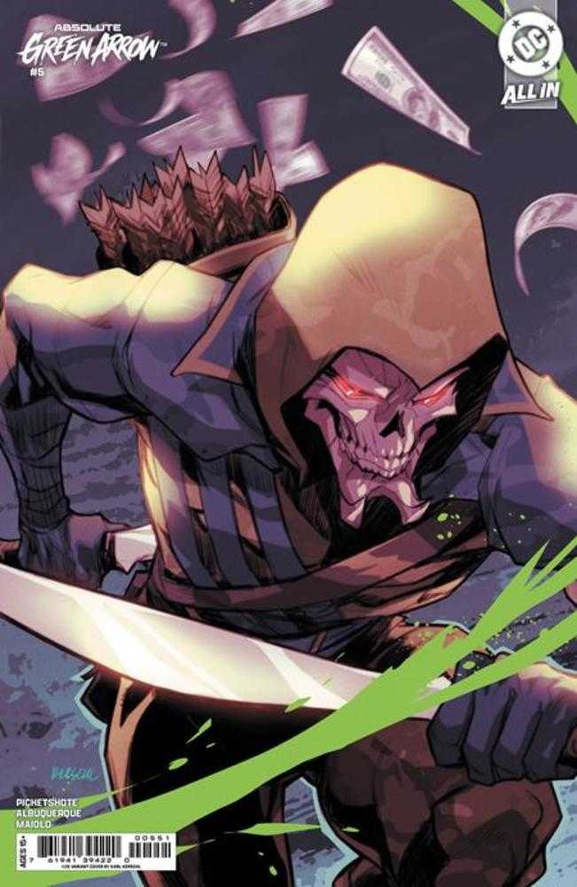 Absolute Green Arrow #5 (Of 6) Cover E 1 in 25 Karl Kerschl Card Stock Variant