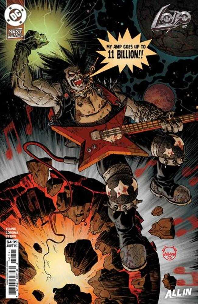 Lobo #7 Cover B Dave Johnson Card Stock Variant
