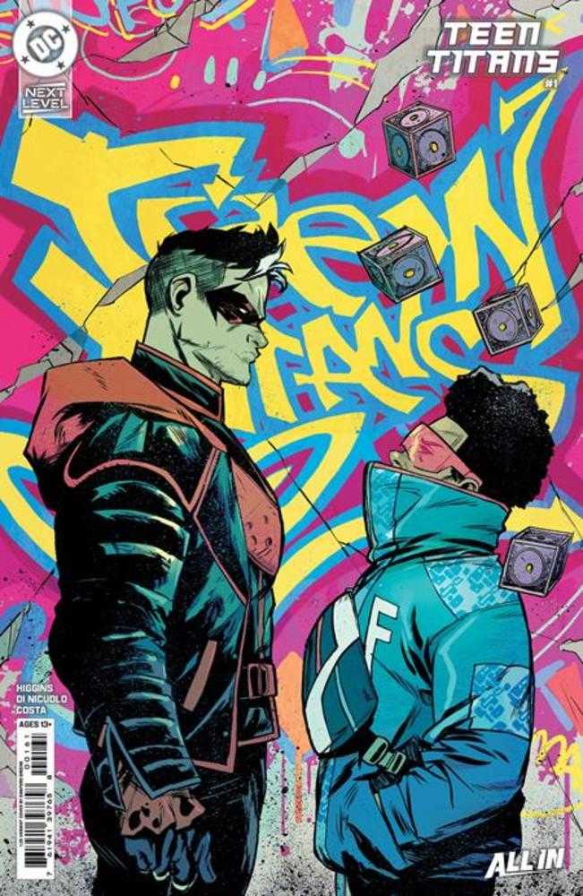 Teen Titans #1 Cover G 1 in 25 Sanford Greene Card Stock Variant
