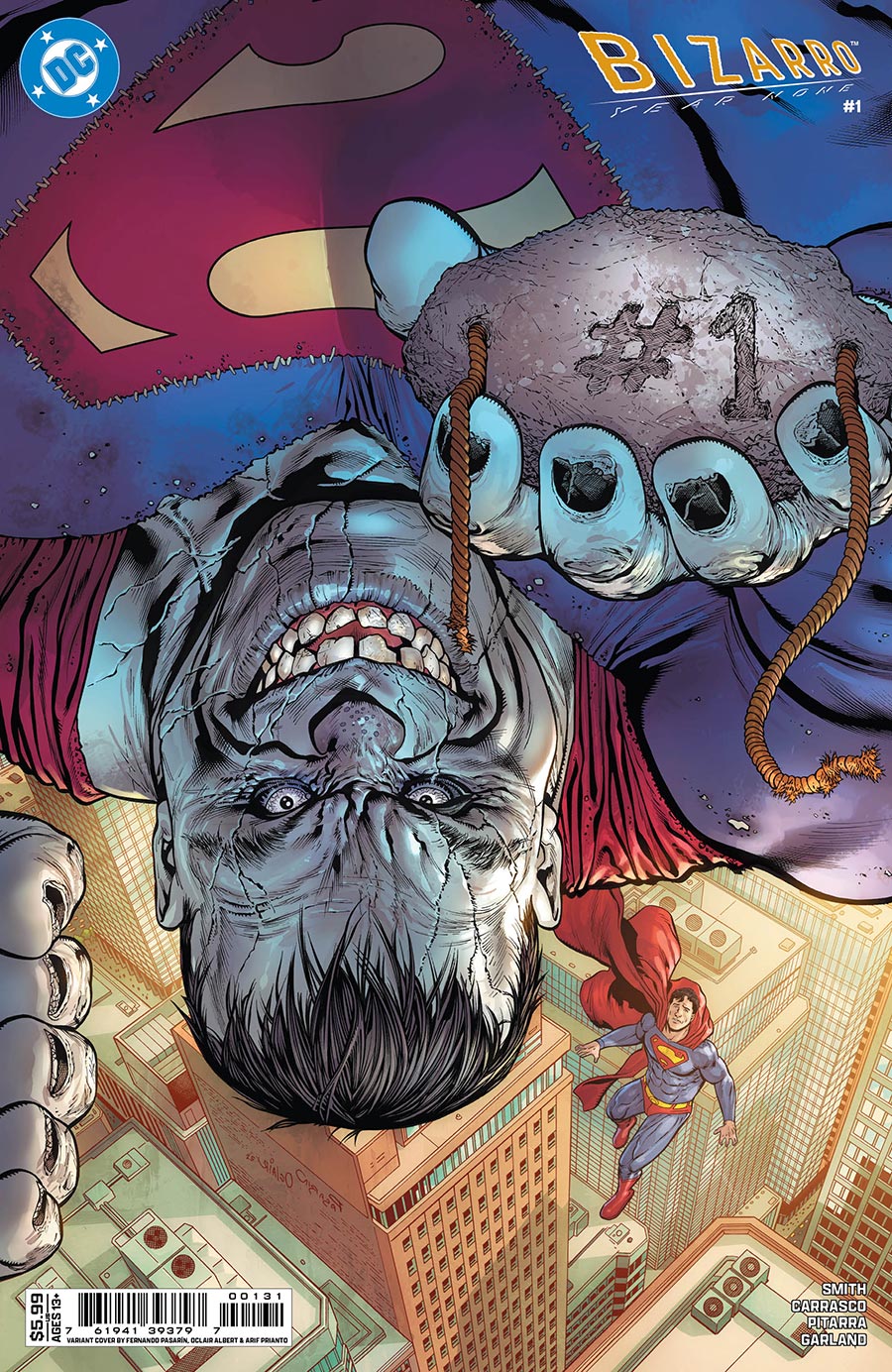 Bizarro Year None #1 (Of 4) Cover C Fernando Pasarin Card Stock Variant