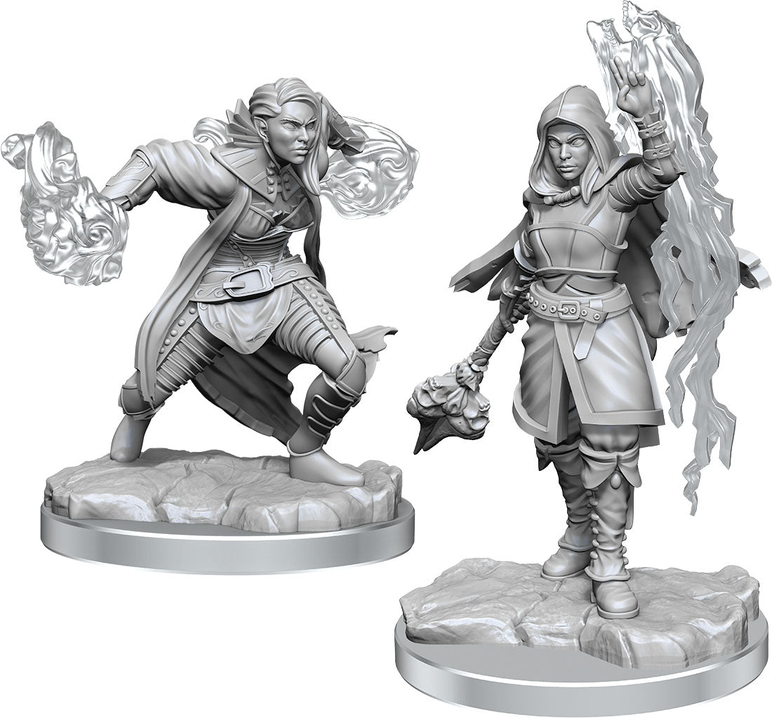 Dungeons & Dragons: Nolzur's Marvelous Unpainted Miniatures - W20 Half-Elf Warlock