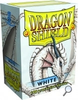 Dragon Shields: (100) White (DISPLAY 10)
