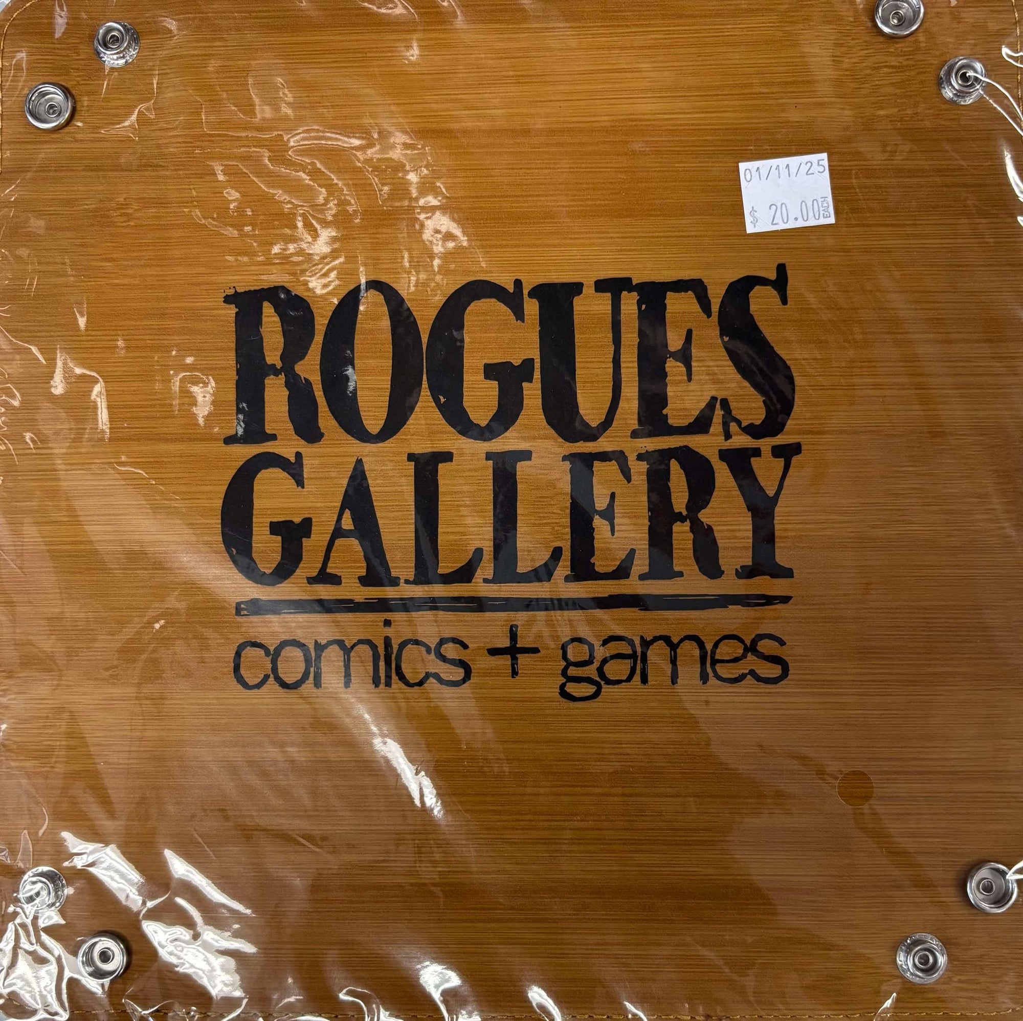 Rogues Gallery Dice Tray Wood