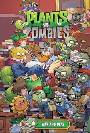 Plants vs Zombies War And Peas Hardcover