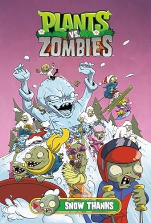 Plants vs Zombies Hardcover Snow Thanks