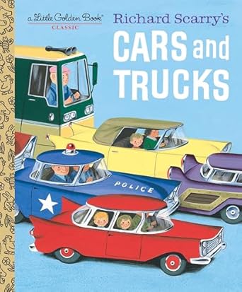 My Little Golden Book Richard Scarry's Cars and Trucks