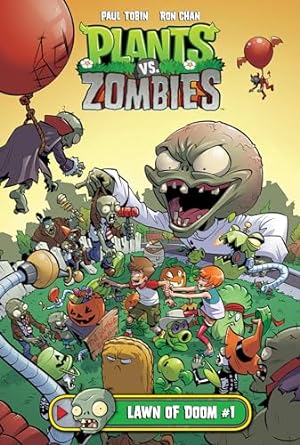 Plants vs Zombies Lawn Of Doom Hardcover