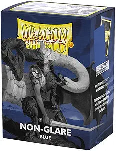 Dragon Shields: (100) Matte Blue Non-Glare (DISPLAY 10)