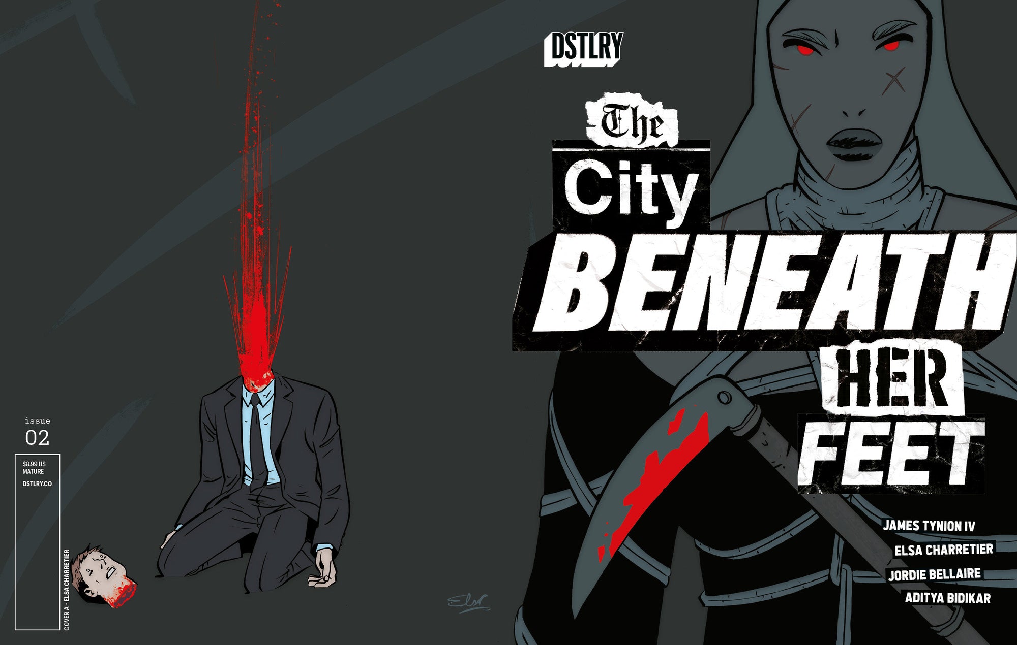 The City Beneath Her Feet #2 Cover A Elsa Charretier