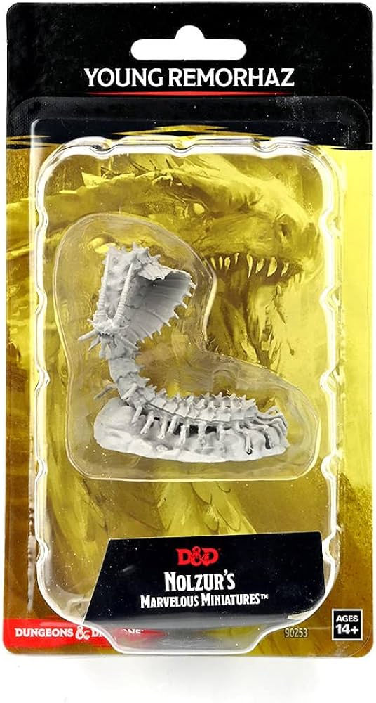 Dungeons & Dragons: Nolzur's Marvelous Unpainted Miniatures - W14 Young Remorhaz