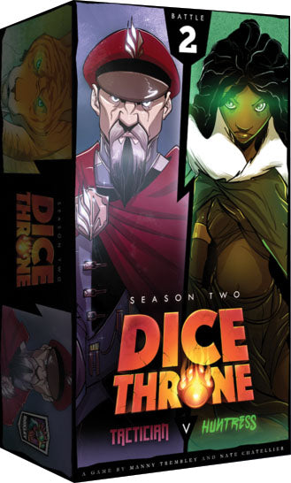 Dice Throne: Tactician vs Huntress