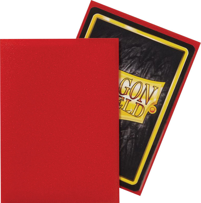 Dragon Shields: (100) Matte Crimson (DISPLAY 10)