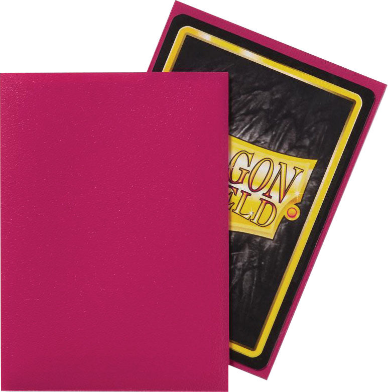 Dragon Shields: (100) Matte Magenta (DISPLAY 10)