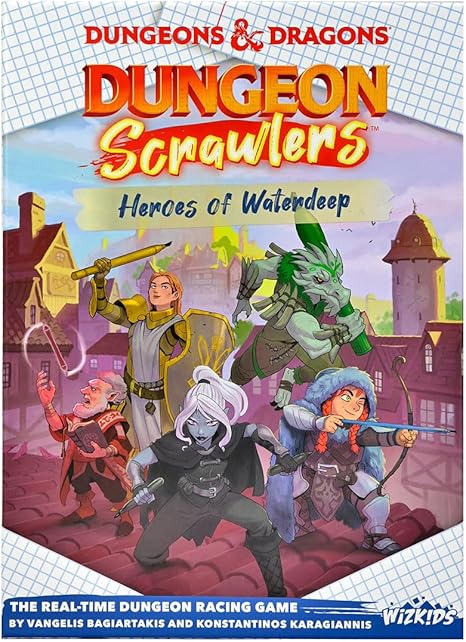 D&D Dungeon Scrawlers Heroes of Waterdeep
