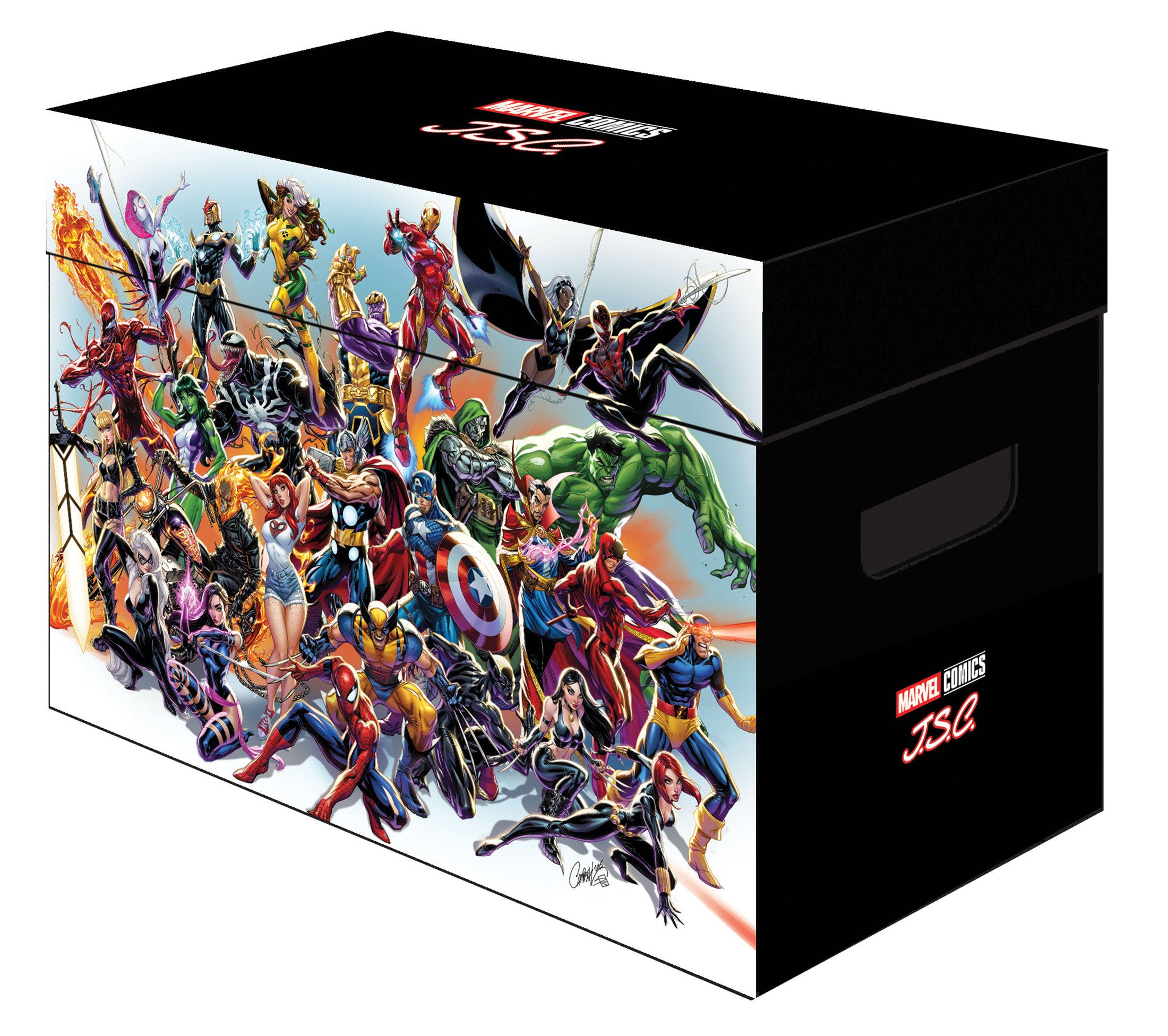 Marvel Graphic Comic Box: Marvel Universe By J. Scott Campbell