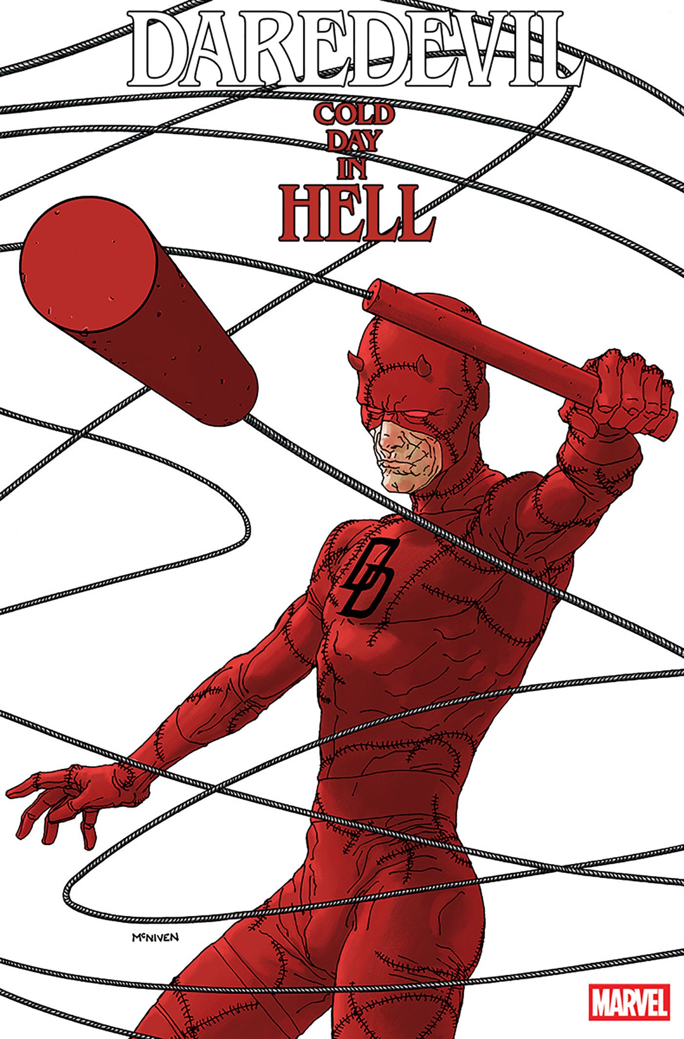 Daredevil: Cold Day In Hell #1 Steve Mcniven 2nd Print Variant