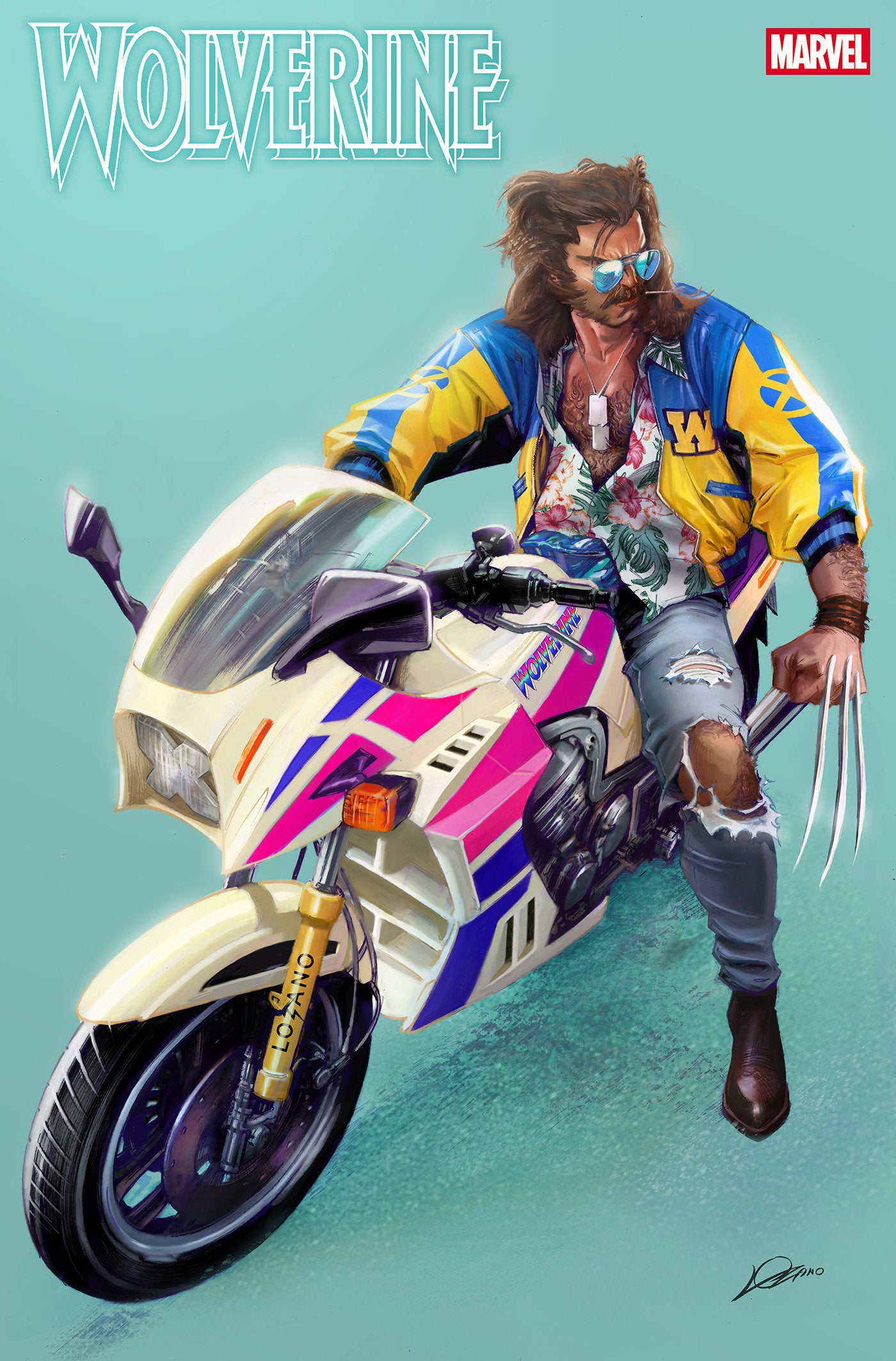 Wolverine #24 Alexander Lozano '80 S Wolverine Variant