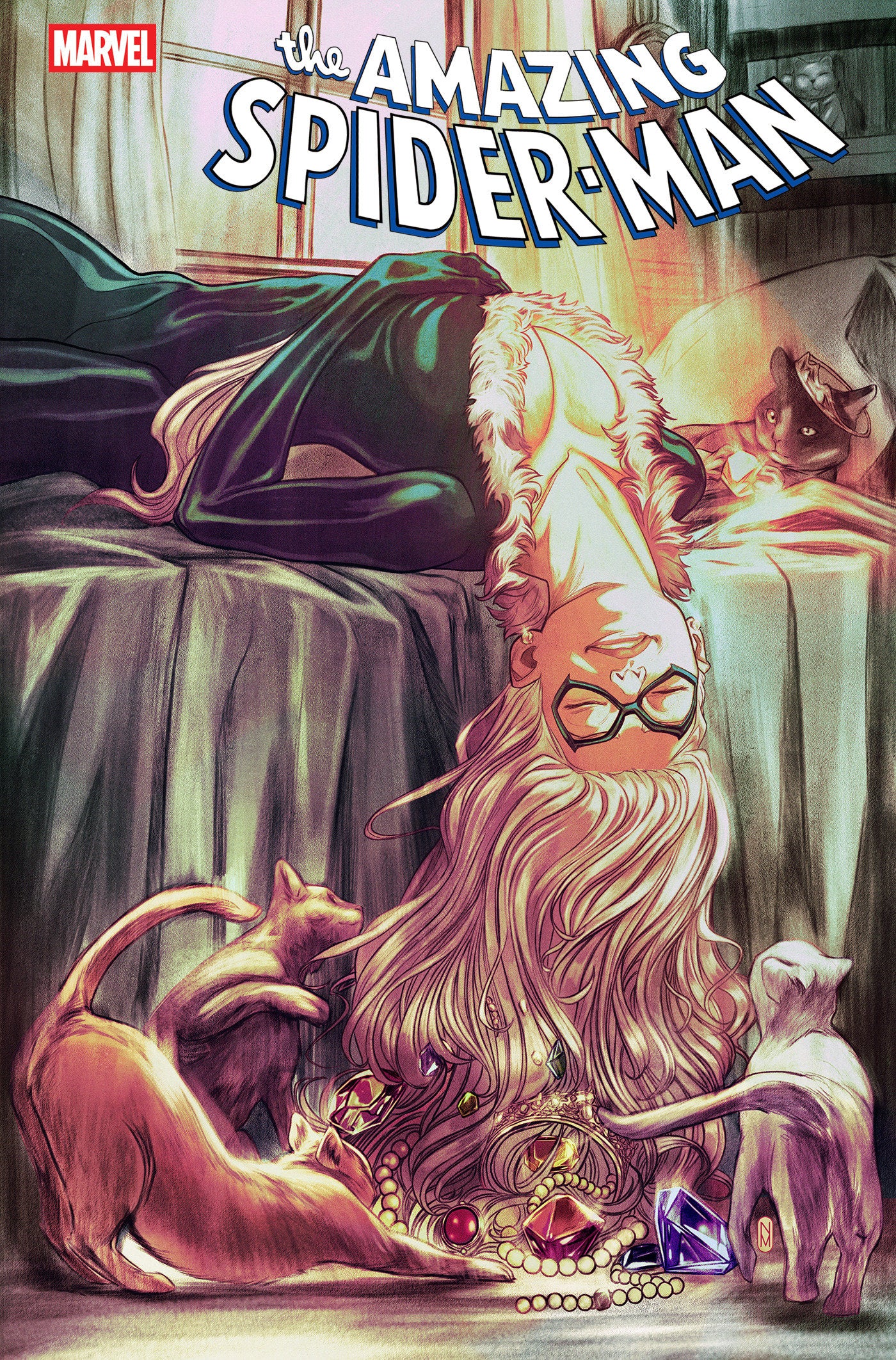 Amazing Spider-Man #1 Nimit Malavia Black Cat Variant