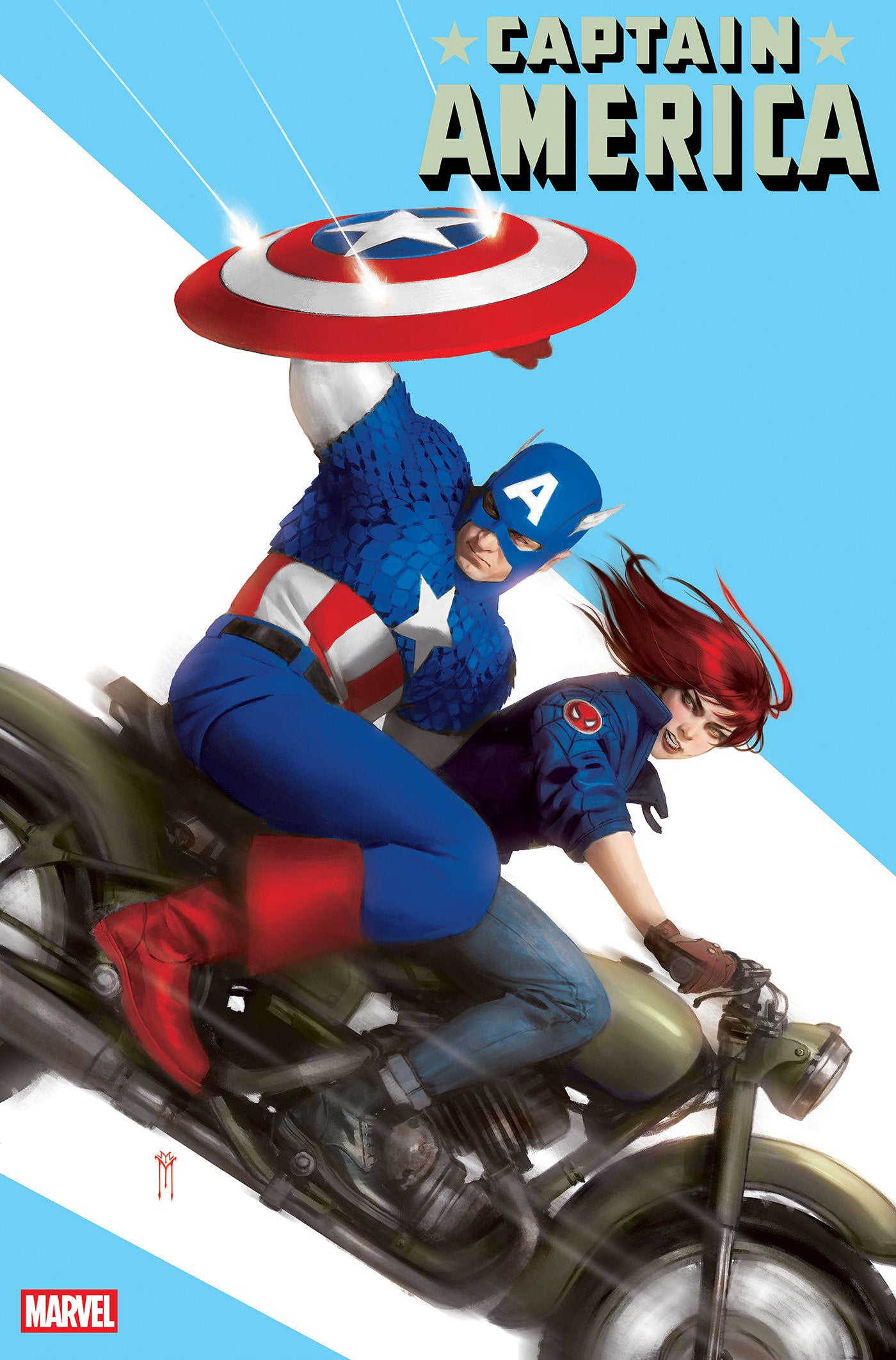 Captain America #14 Miguel Mercado Mary Jane Watson Variant [Arm]