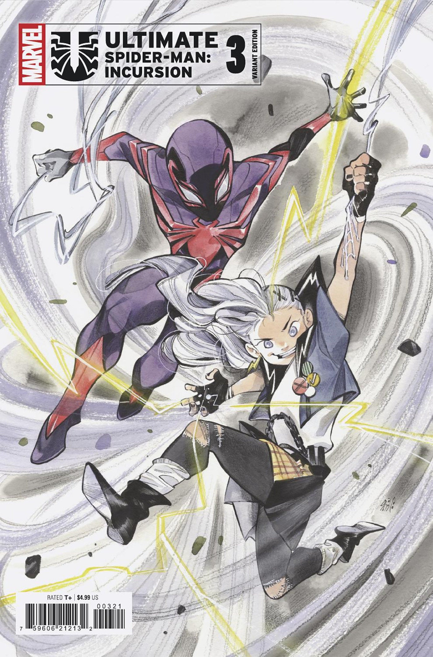 Ultimate Spider Man: Incursion #3 Peach Momoko Variant