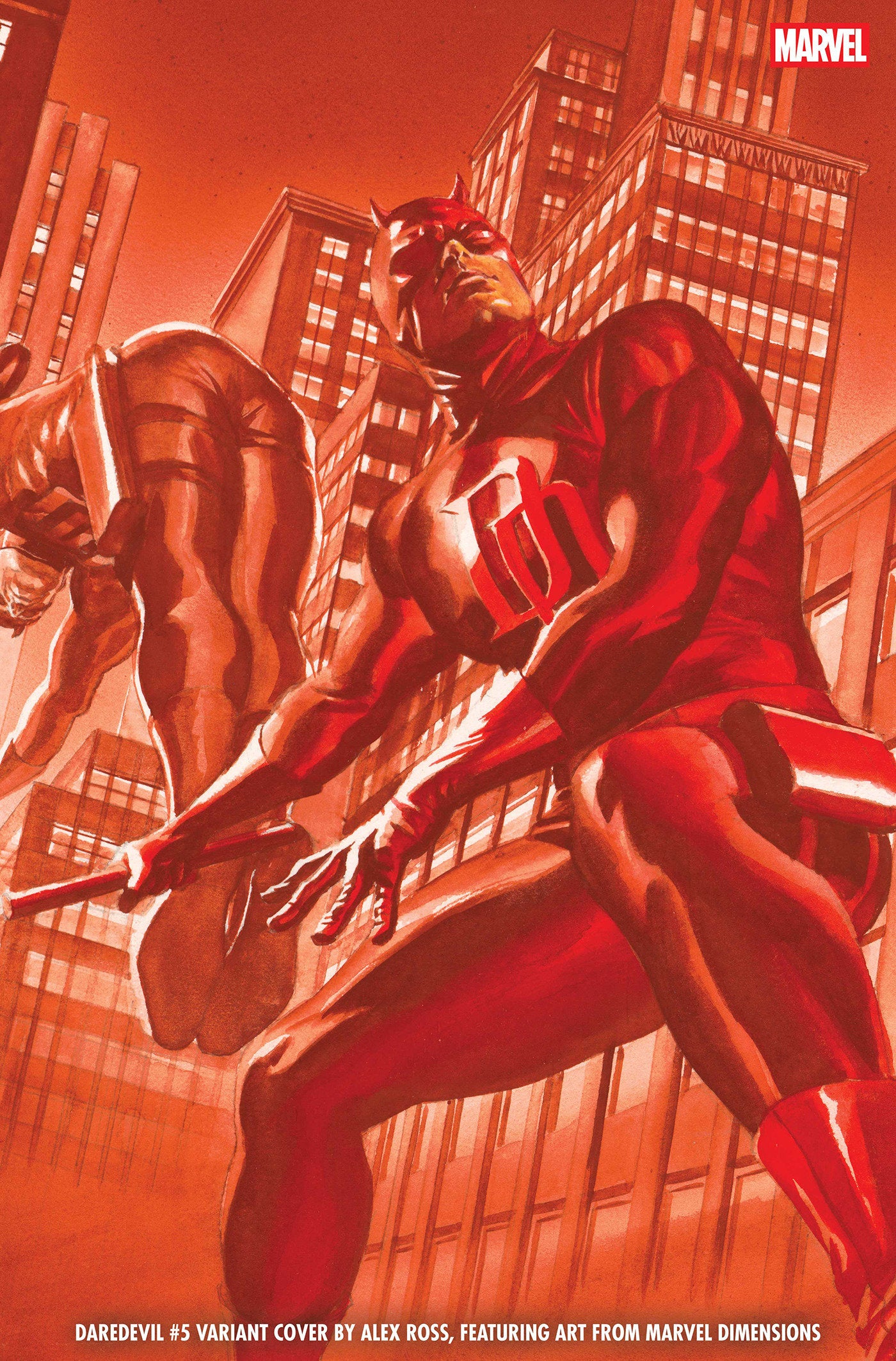Daredevil #5 Alex Ross Marvel Dimensions Variant