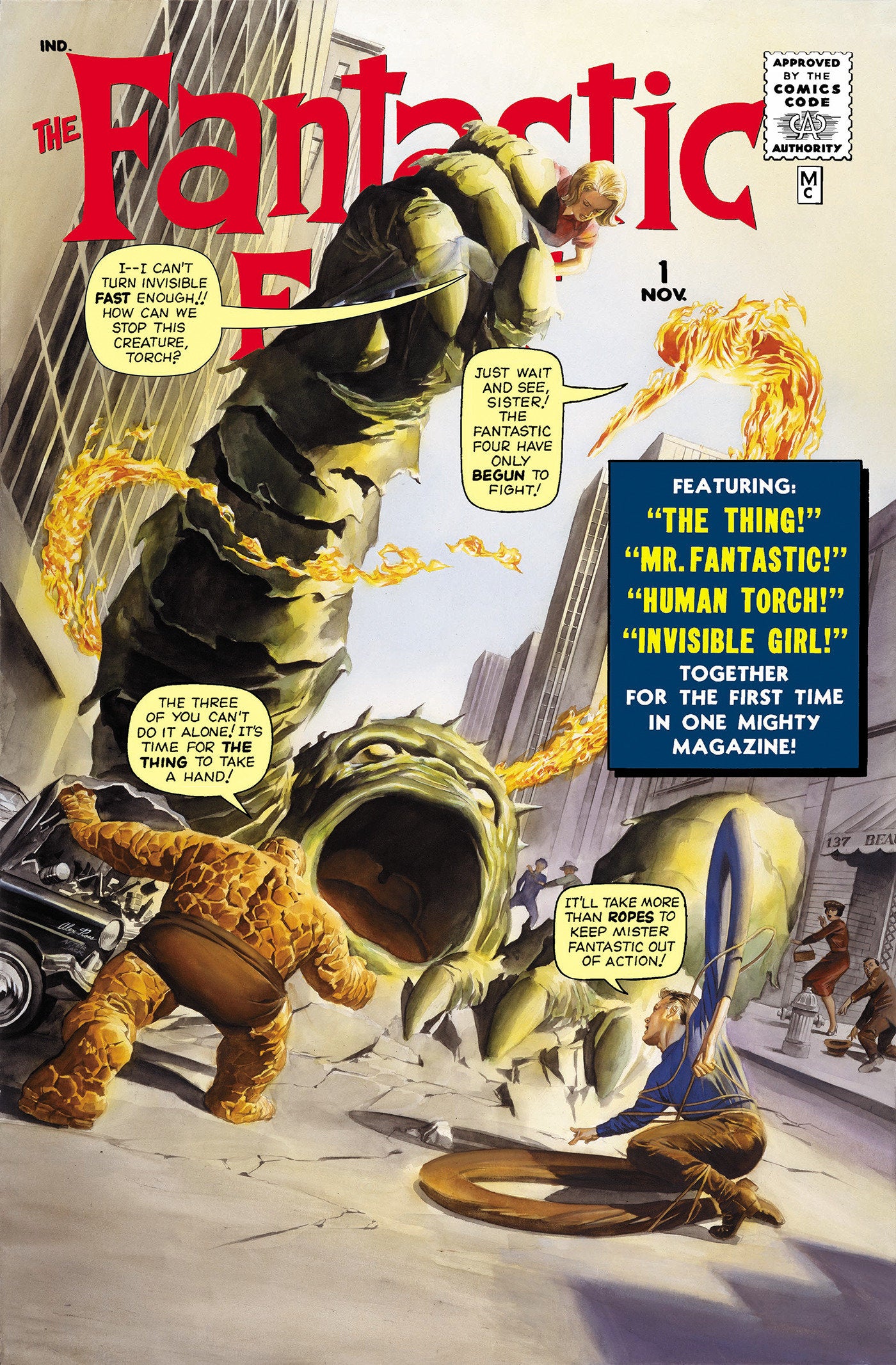 Fantastic Four #1 Facsimile Edition Alex Ross Variant