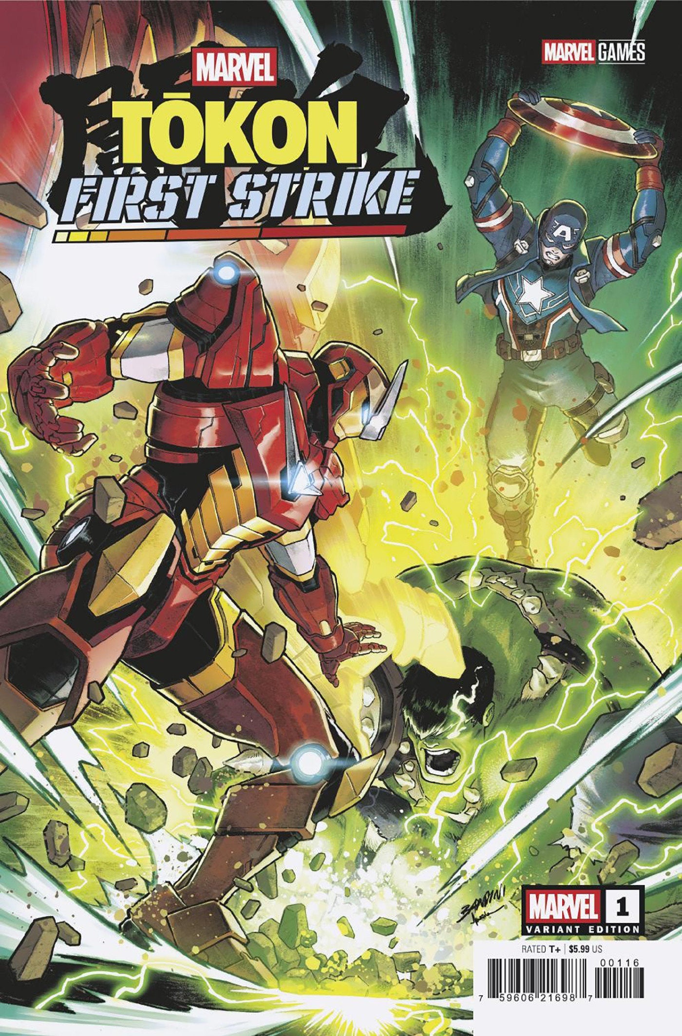 Marvel Tokon: First Strike #1 Michele Bandini Variant