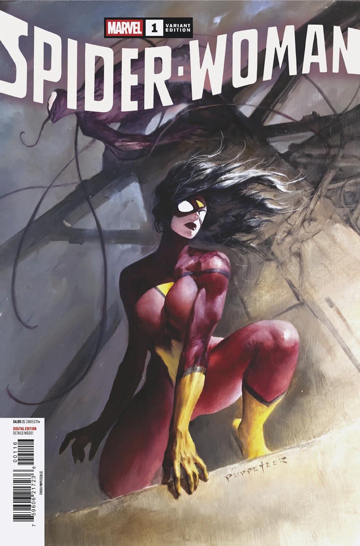 Spider Woman #1 Cover D Puppeteer Lee 1 in 25 Variant