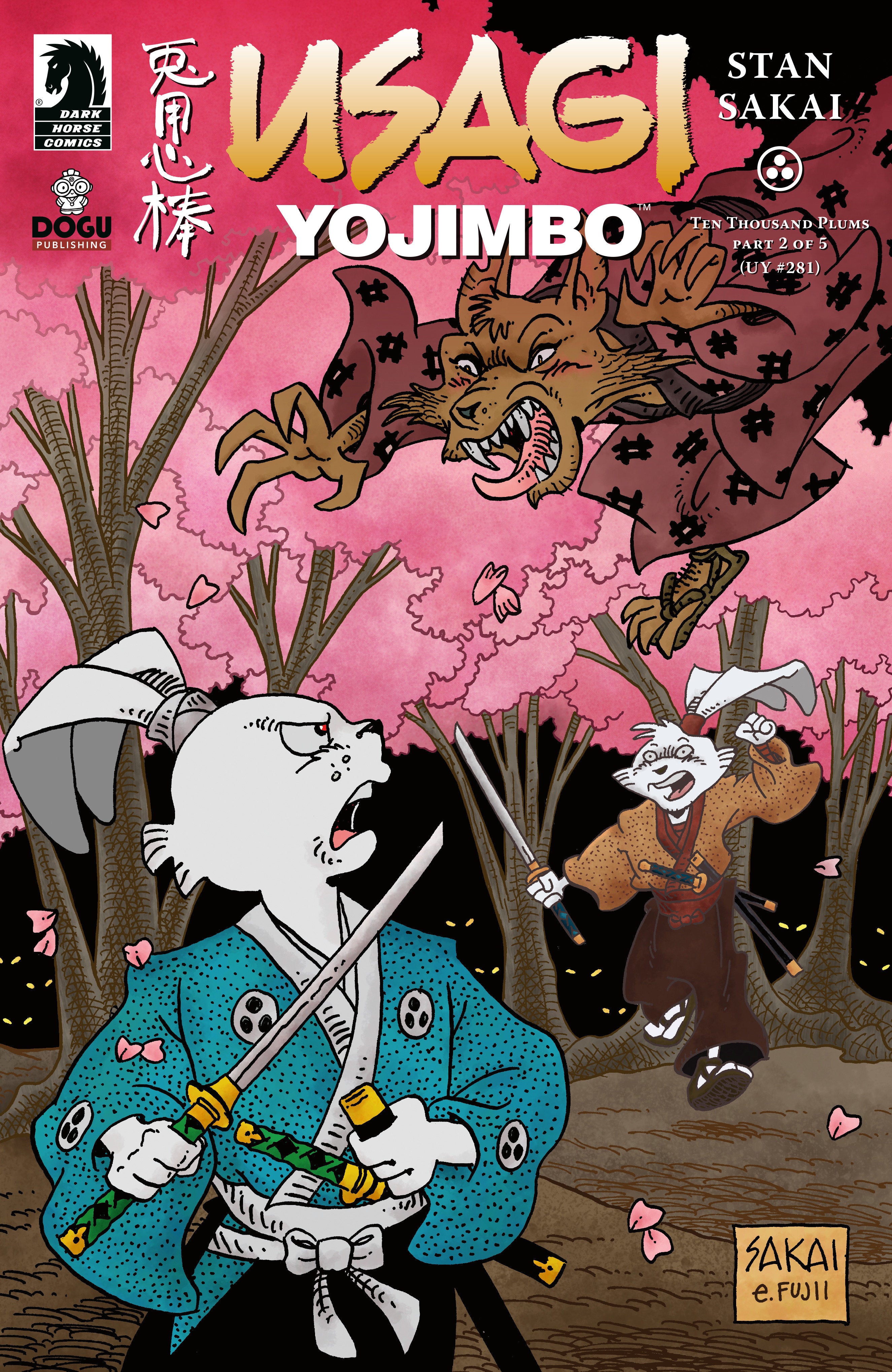 Usagi Yojimbo: Ten Thousand Plums #2 (Cover A) (Stan Sakai)