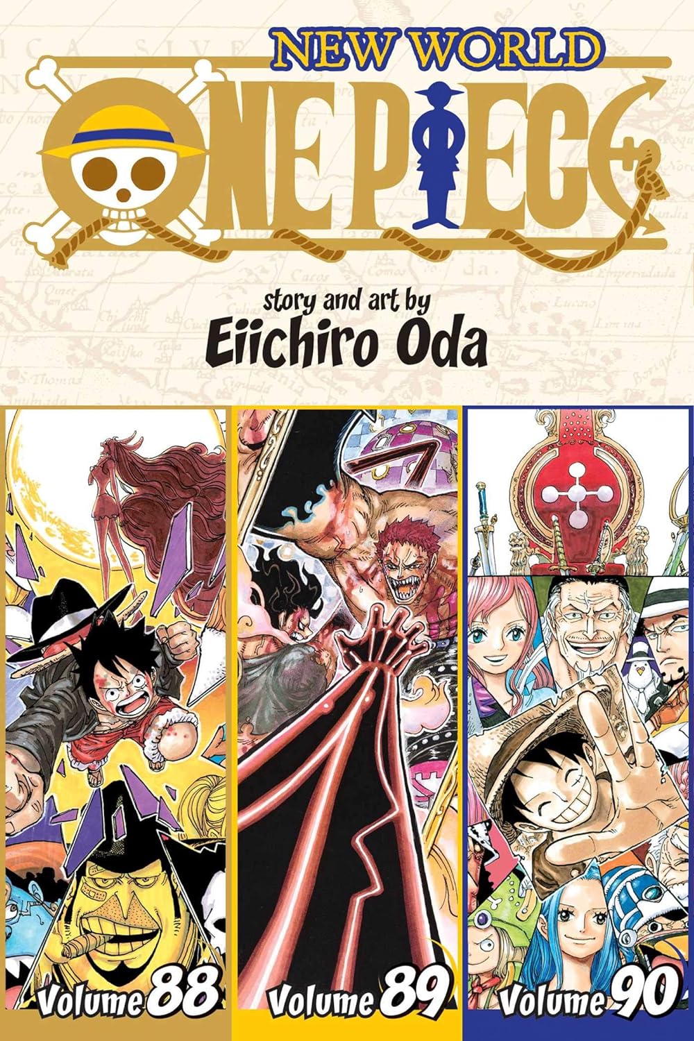 One Piece 3 in 1 TPB Volume 30 (88-89-90)