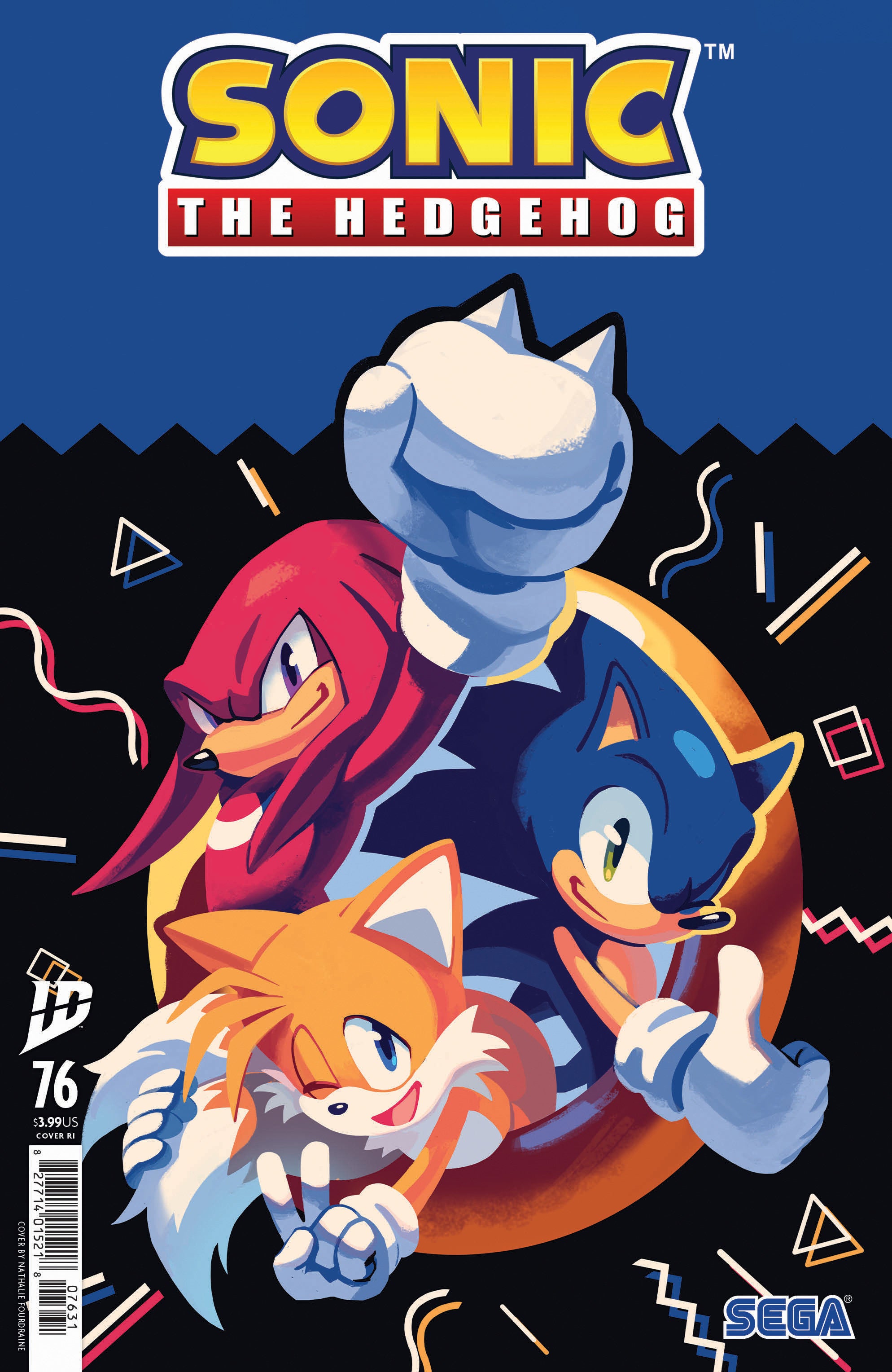 Sonic The Hedgehog #76 Variant Ri (10) (Fourdraine)