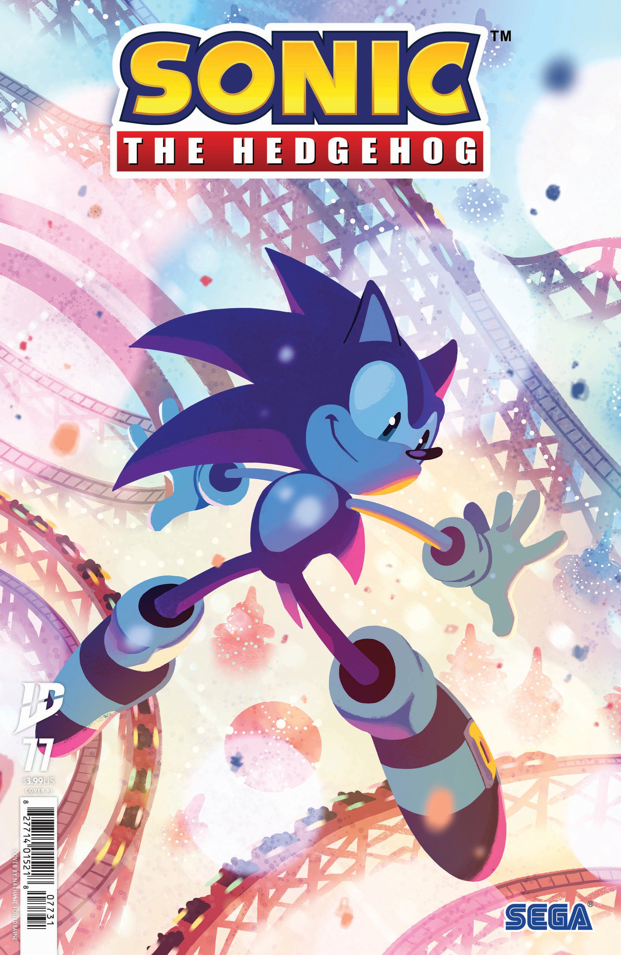 Sonic The Hedgehog #77 Variant Ri (10) (Fourdraine)