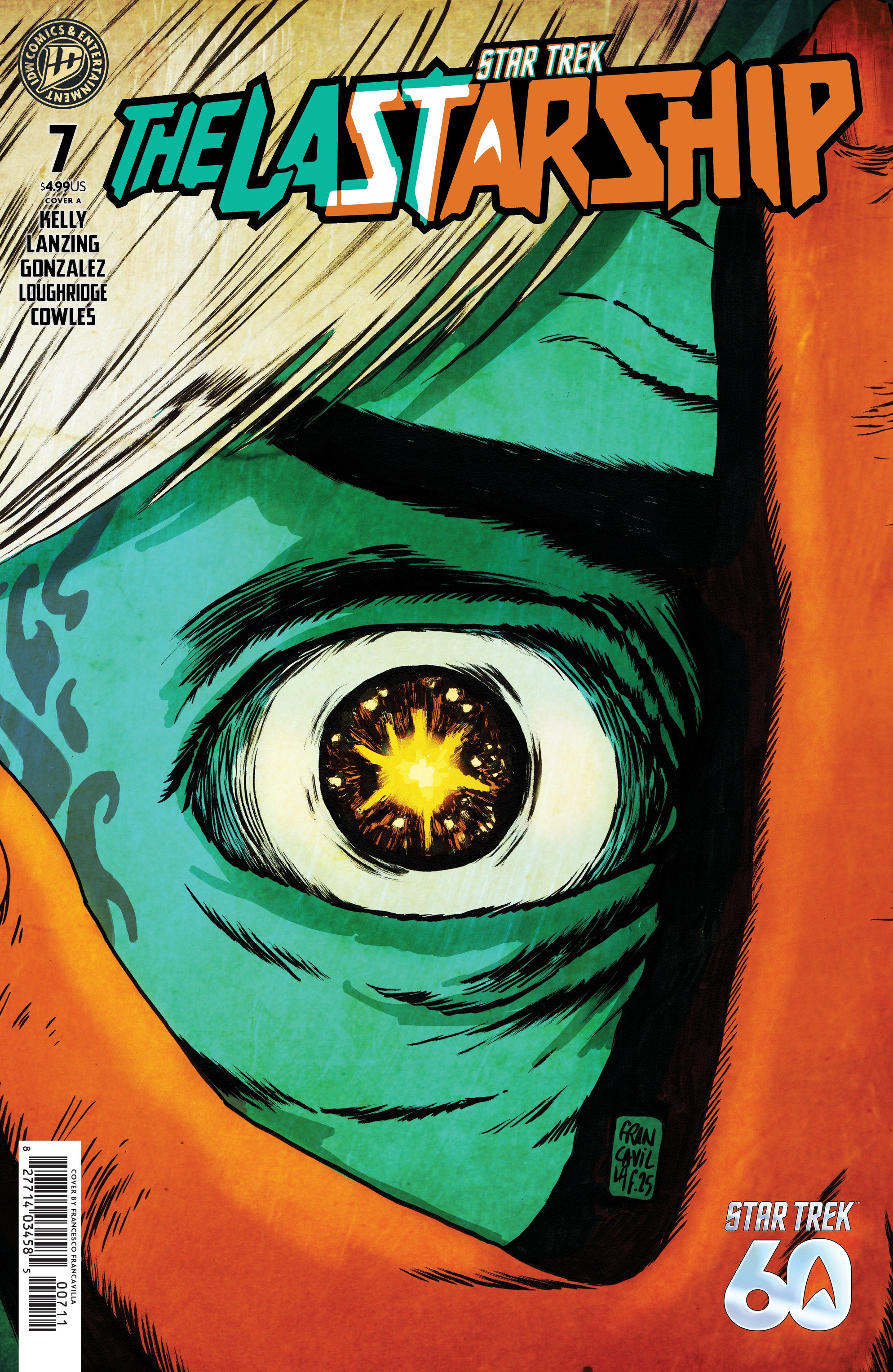 Star Trek: The Last Starship #7 Cover A (Francavilla)
