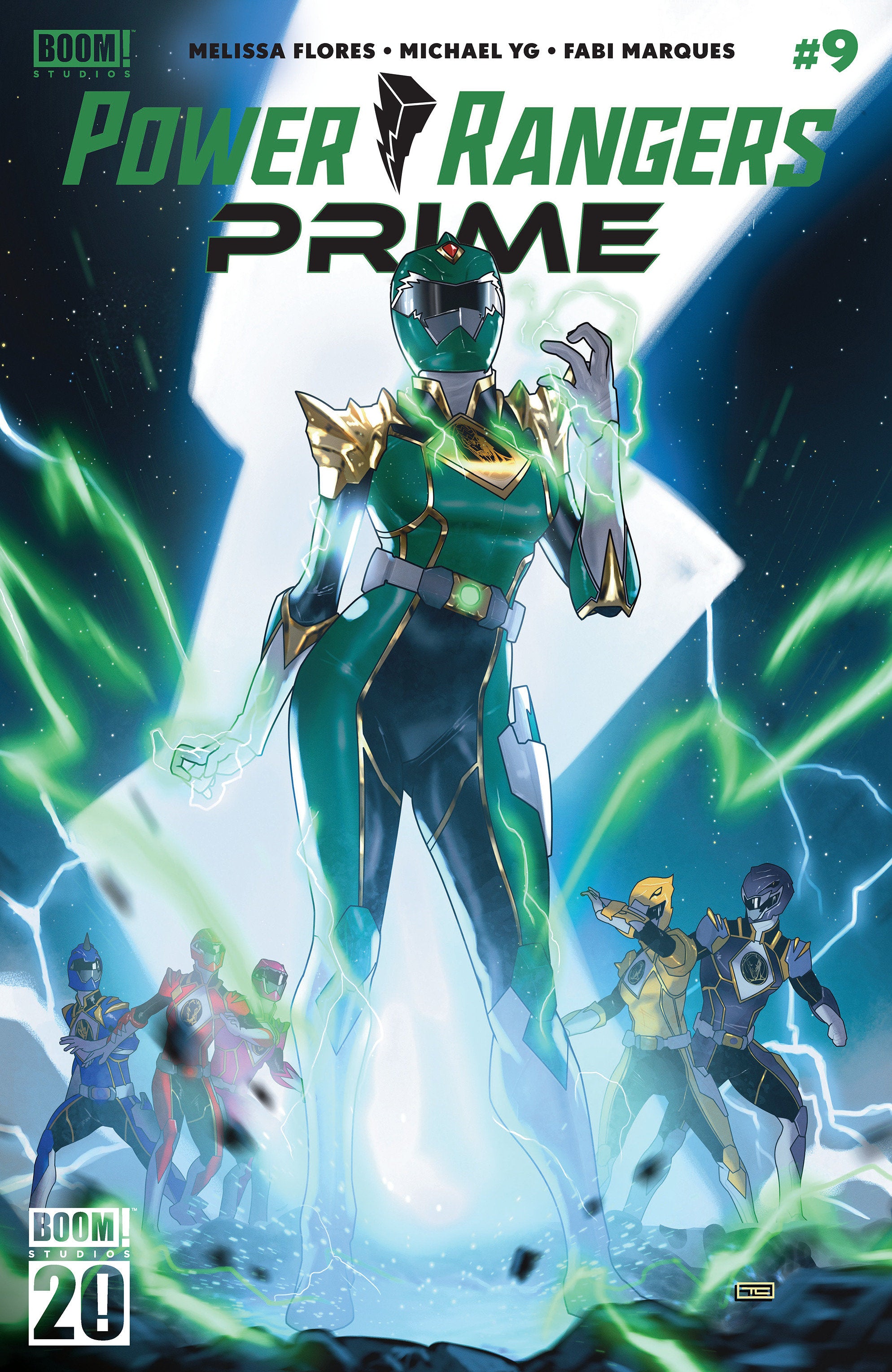 Power Rangers Prime #9 A Main (Dressed, Clarke)