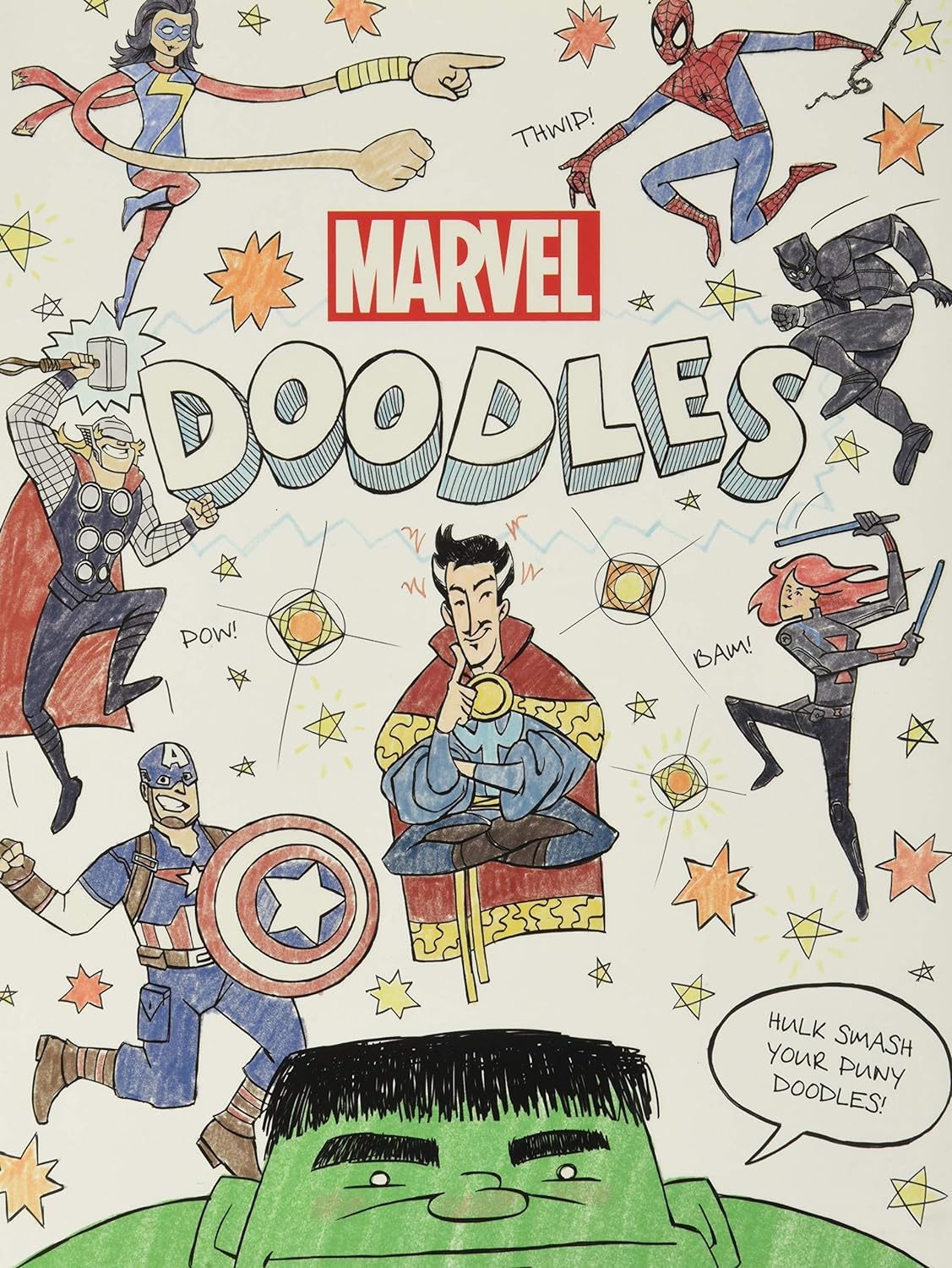 Marvel Doodles Softcover