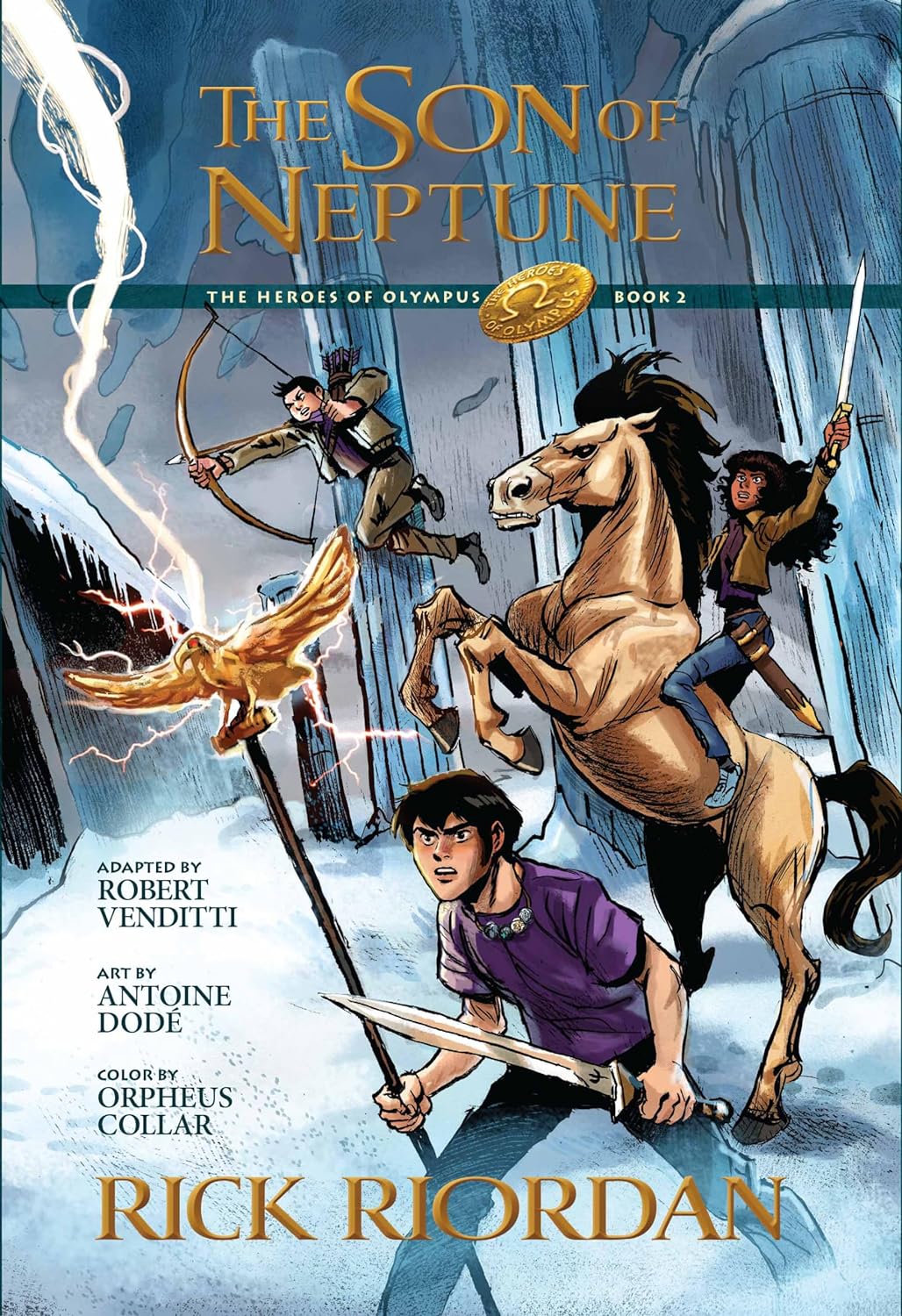 Heroes Of Olympus Graphic Novel Volume 02 Son Of Neptune