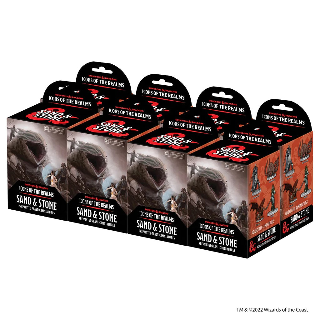 Dungeons & Dragons: Icons of the Realms Set 26 Sand & Stone Booster