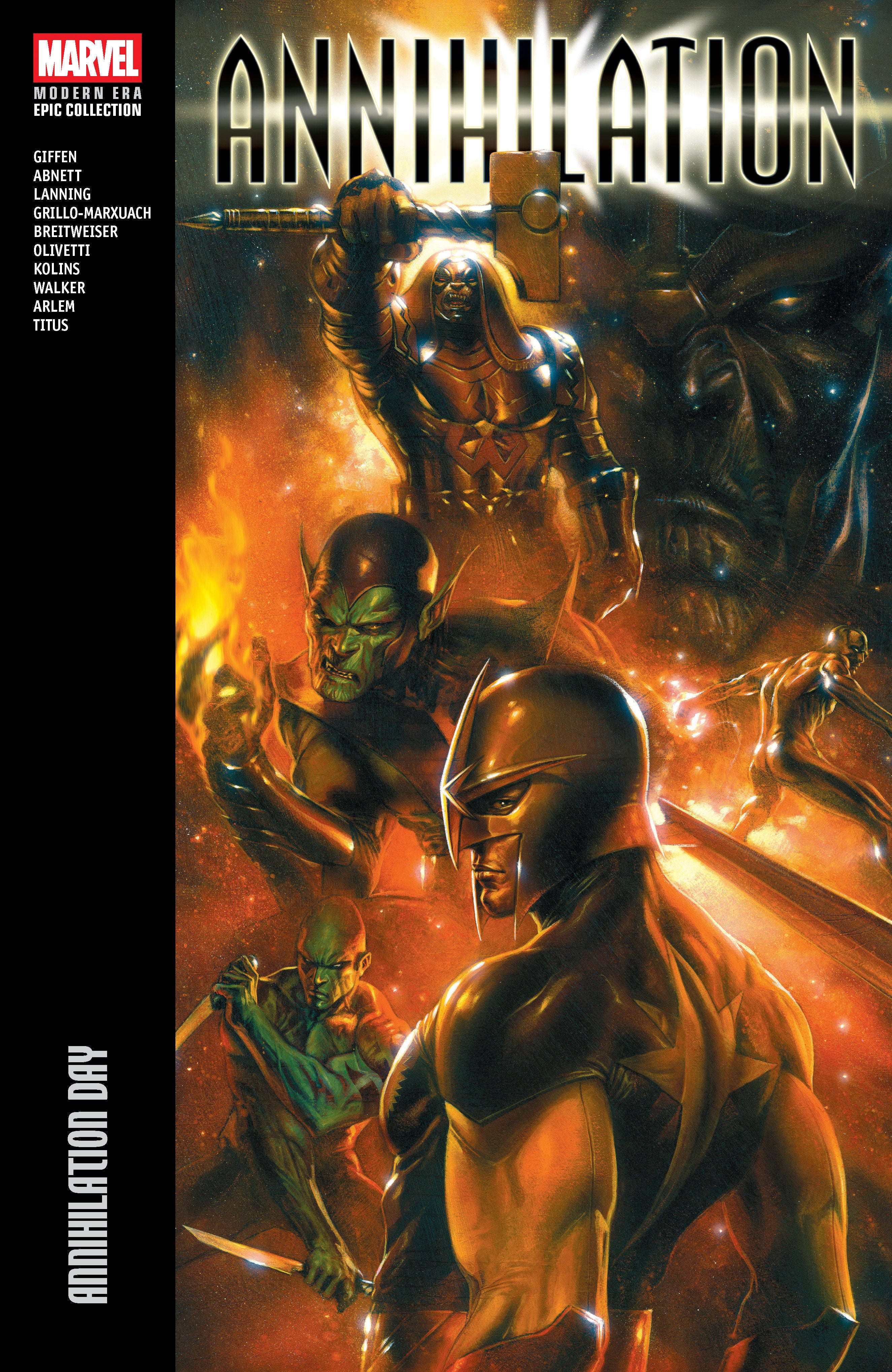 Annihilation Modern Era Epic Collection: Annihilation Day (No reprint scheduled)