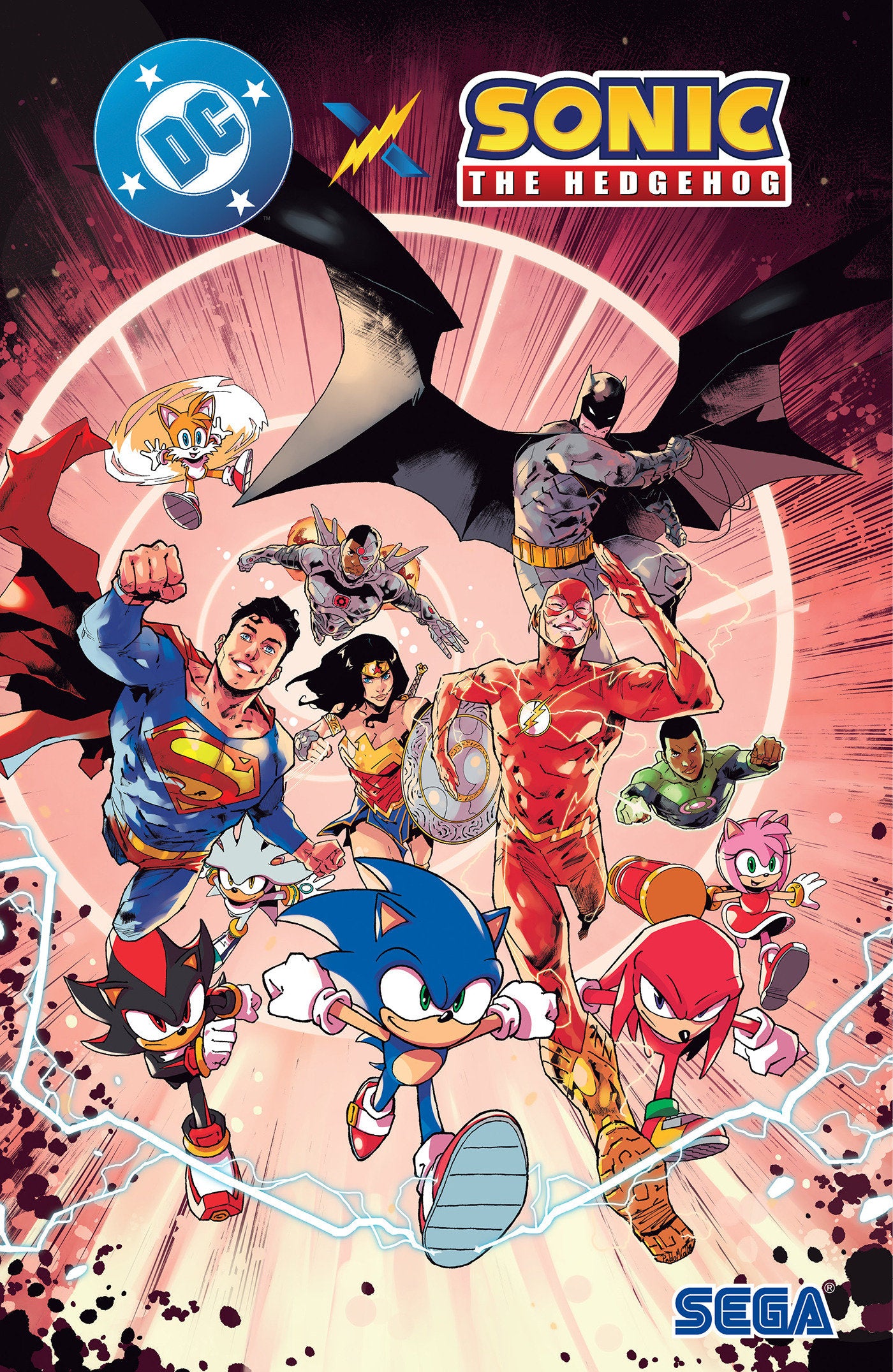 DC X Sonic The Hedgehog