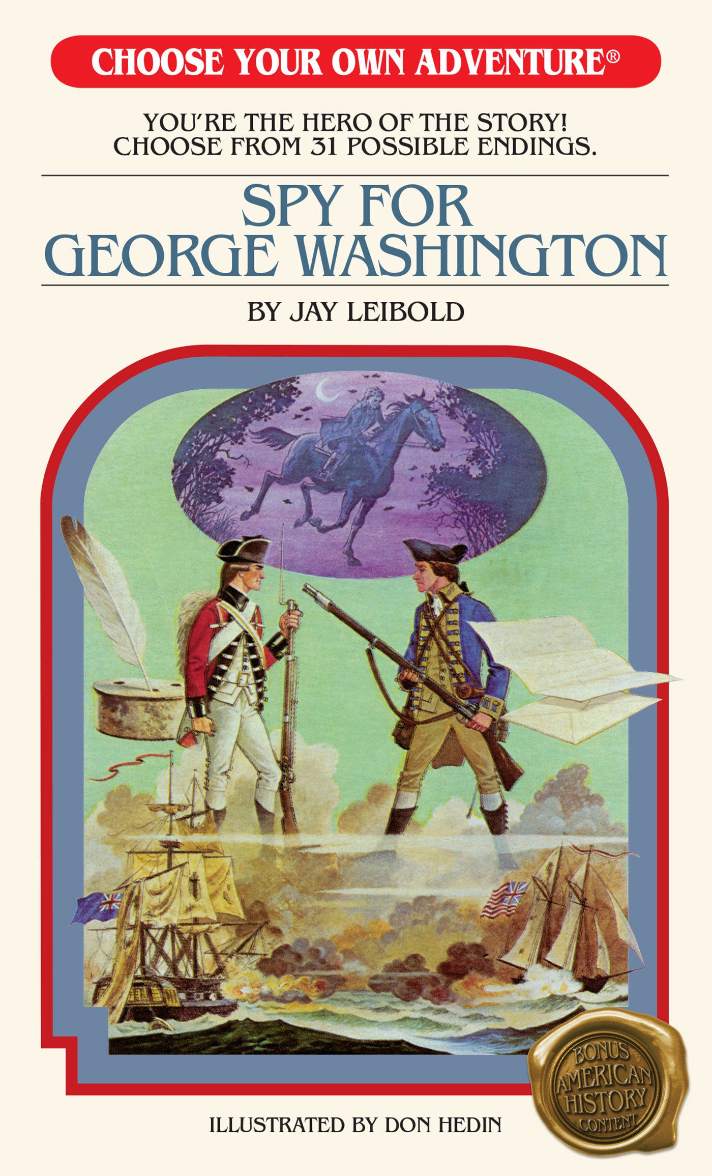 Choose Your Own Adventure Spy For George Washington