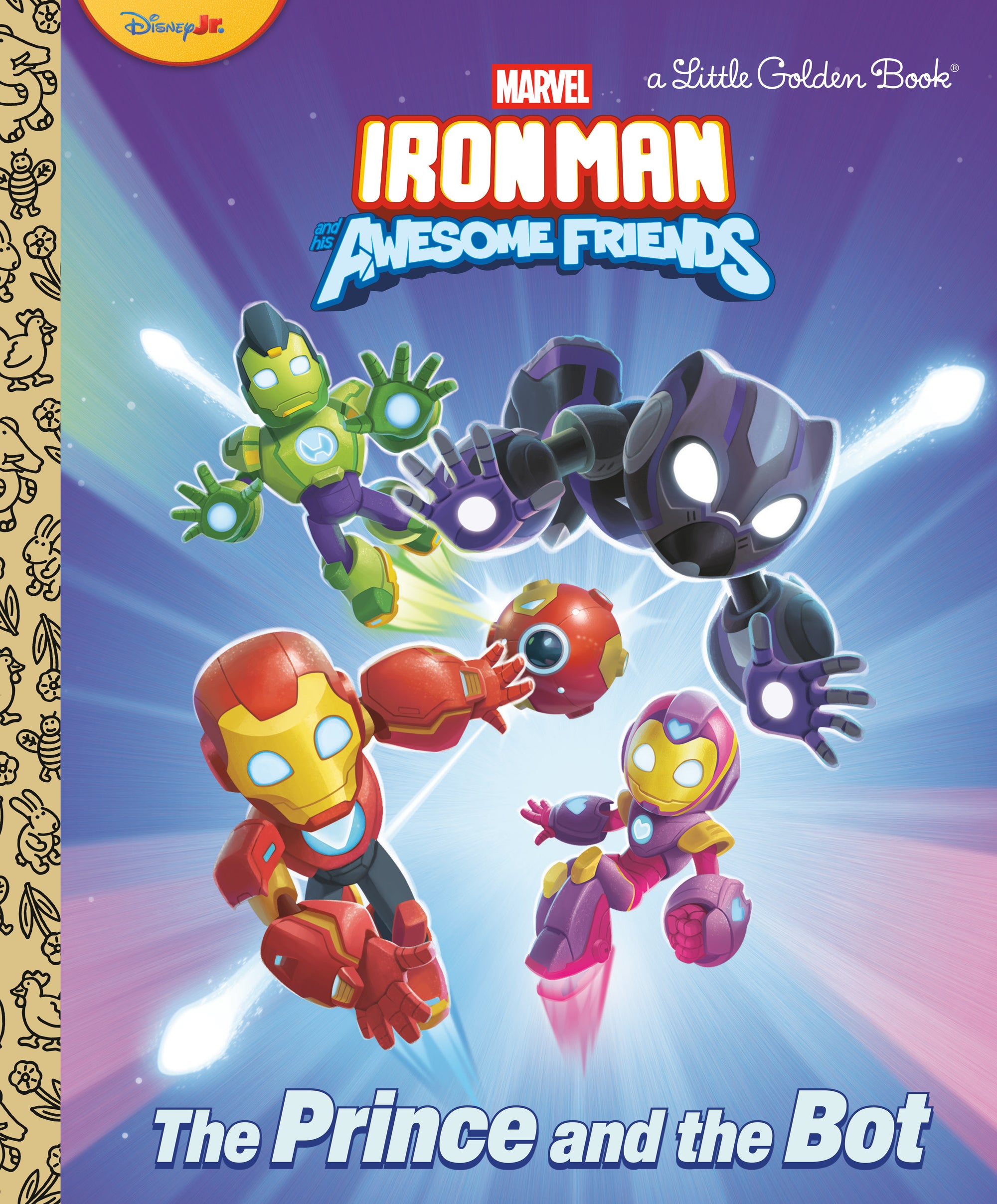 The Prince And The Bot! (Iron Man And His Awesome Friends)
