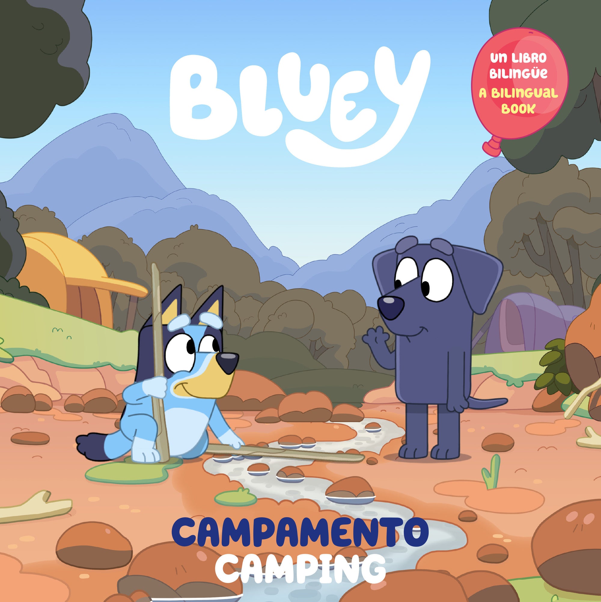 Bluey: Camping/Campamento (Bilingual English Spanish Edition), Bluey: Camping