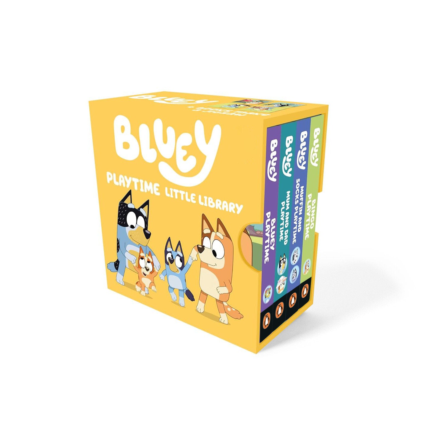 Bluey: Playtime Little Library 4 Book Box Set