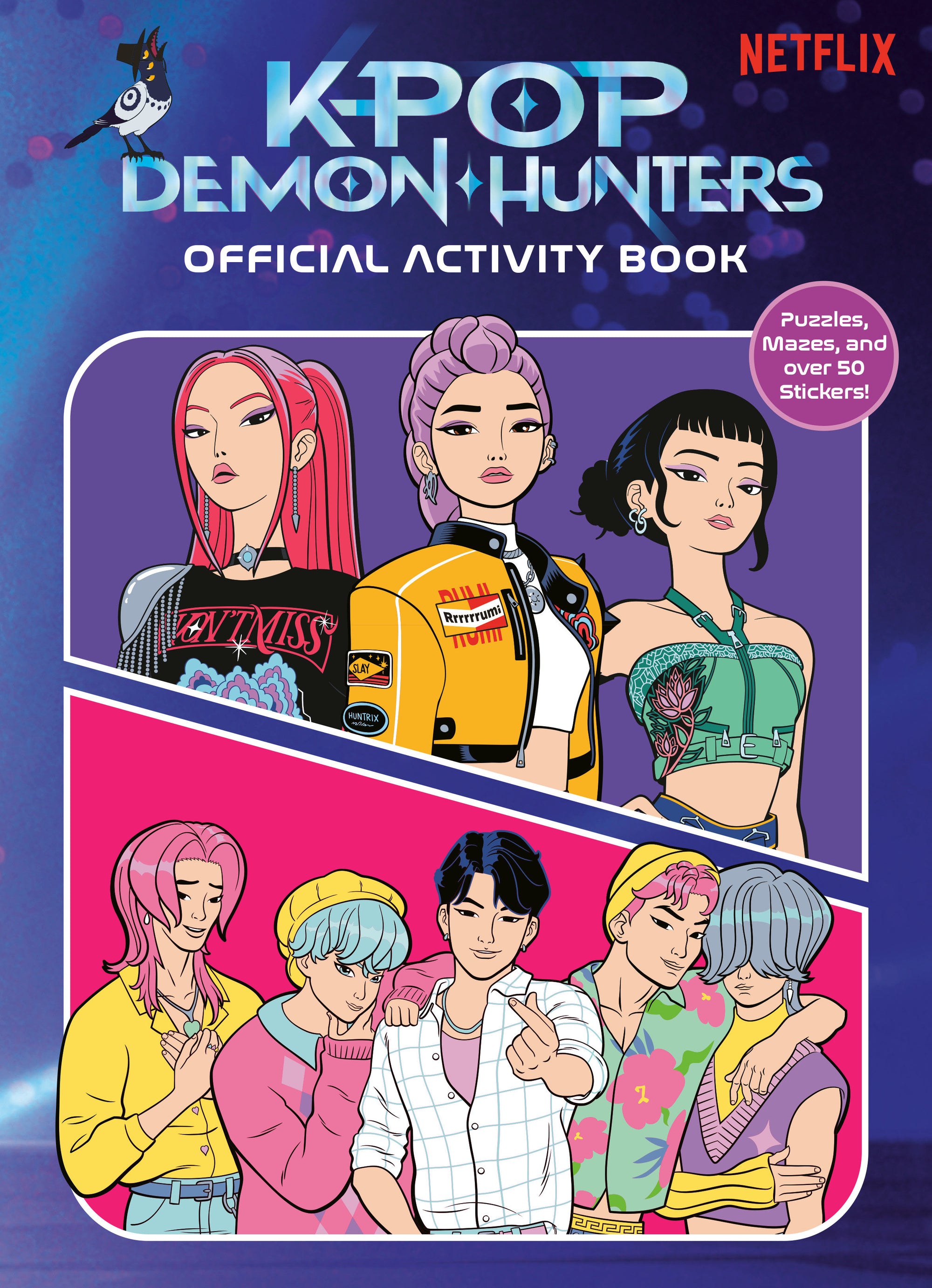 K Pop Demon Hunters: Official Activity Book