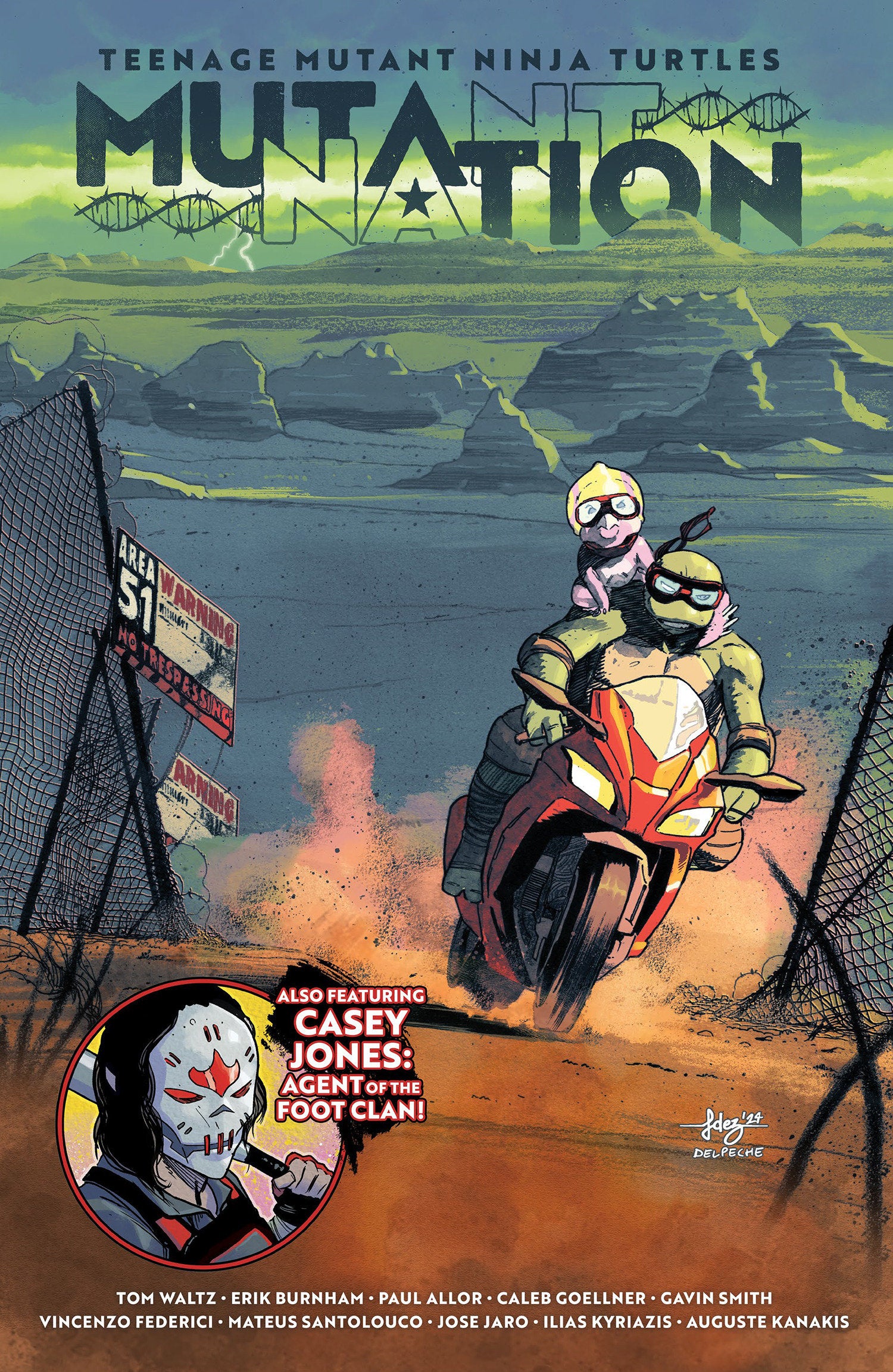 Teenage Mutant Ninja Turtles: Mutant Nation, Volume. 1