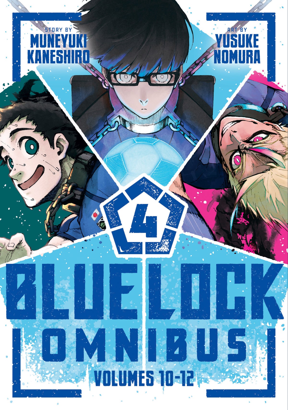 Blue Lock Omnibus 4 (Volume. 10-11-12)